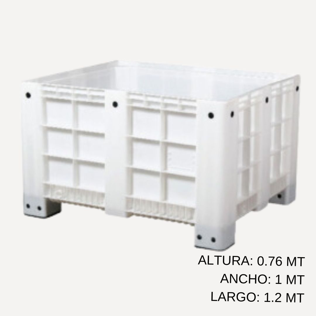 Bin Cerrado 4 Patas Multi